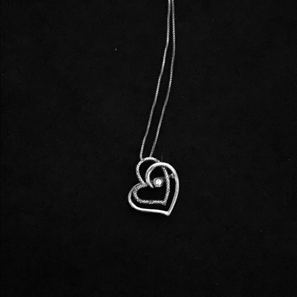 Sterling silver pendant necklace